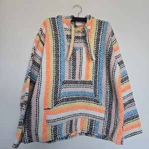 Earth Ragz Baja pullover blacket hoodie